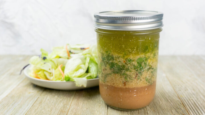 Italian Dressing with Salad