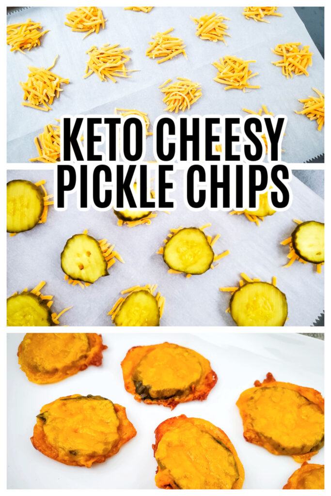 KETO CHEESY PICKLE CHIPS