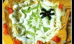 Image for Spiderweb Spookamole  Appetizer