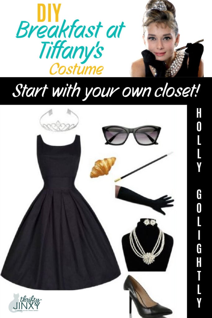 DIY Breakfast at Tiffanys Costume Holly Golightly