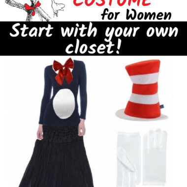 DIY Cat in the Hat Costume for Women