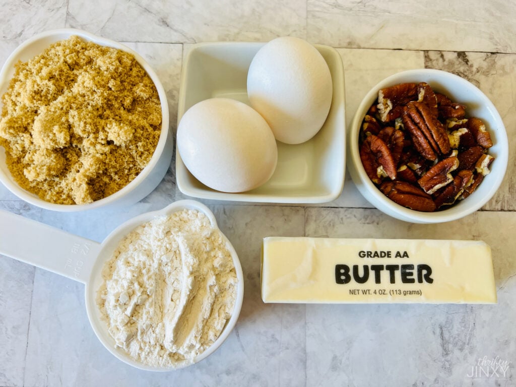 Pecan Pie Muffin Ingredients