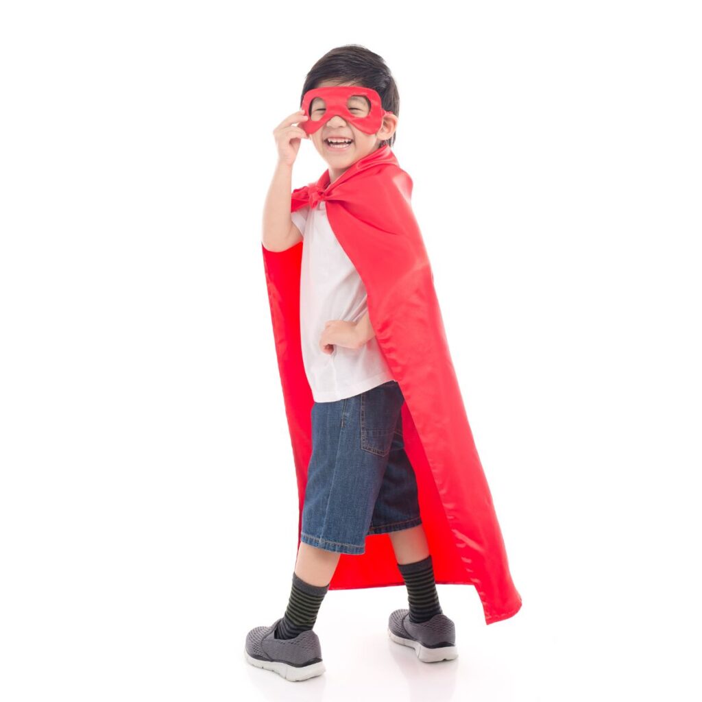 Kids DIY Superhero Costume