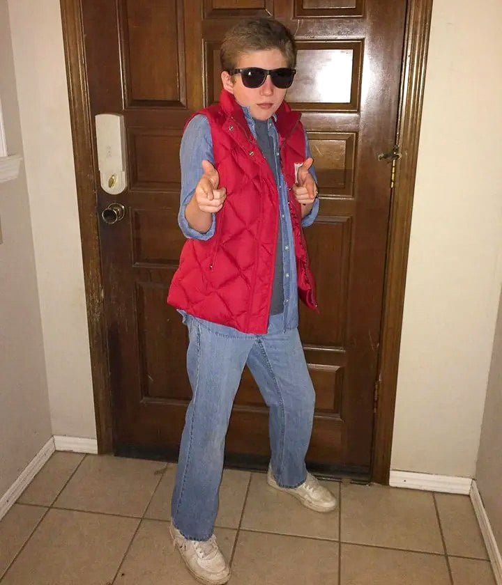 DIY Back to the Future Costume