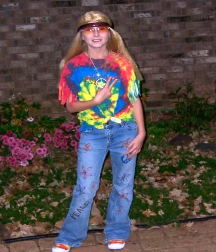 Homemade Halloween Hippie Costumes