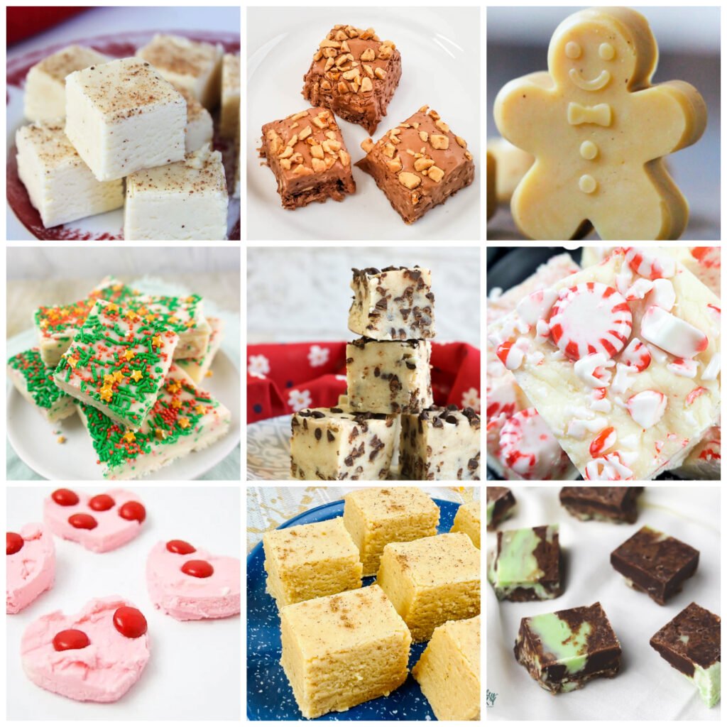 Christmas Fudge Varieties