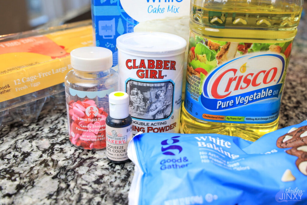 Grinch Cookies Ingredients