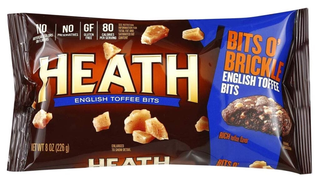 Heath Bits O' Brickle Gluten-Free Rich English Toffee Bits for Baking