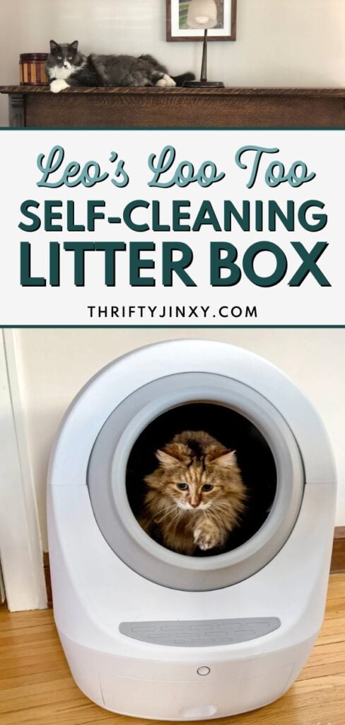 Leo’s Loo Too Self-Cleaning Litter Box