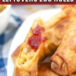 Thanksgiving Leftovers Egg Rolls.