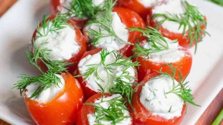 Image for Cream Cheese Stuffed Cherry Tomatoes