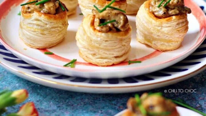 Image for Chicken And Mushroom Vol Au Vent