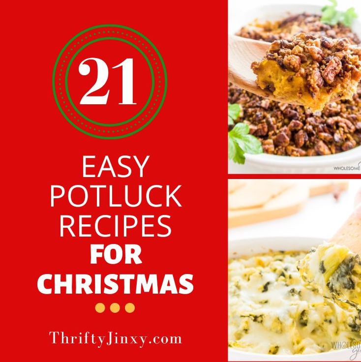 21 Christmas Potluck Ideas - Thrifty Jinxy