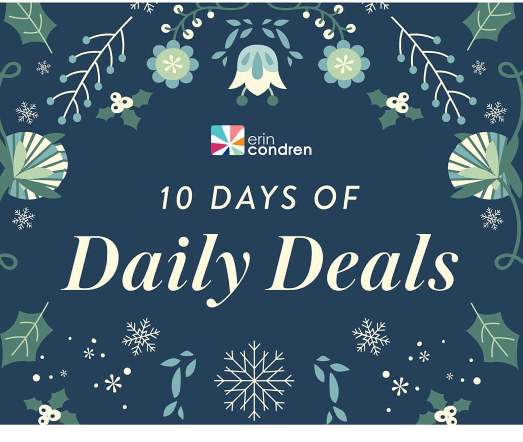 Erin Condren Deals for December - Thrifty Jinxy