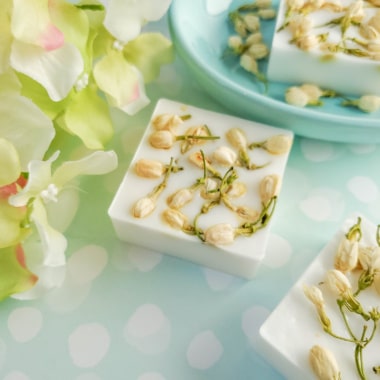 homemade jasmine soap
