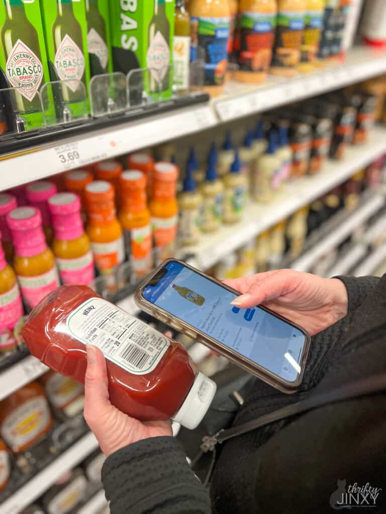 Using ShopKick to Scan Products