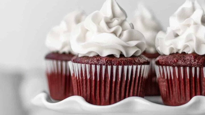 Image for Vegan Red Velvet Cupcakes with Cream Cheese Frosting