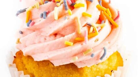 Image for Keto Sugar-free Vanilla Cupcakes Recipe