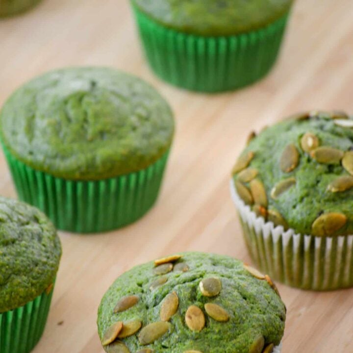 Spinach Chocolate Chip Muffins Recipe Thrifty Jinxy