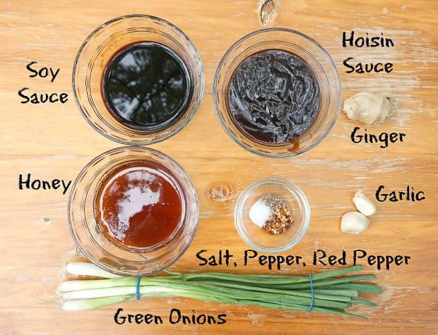 Sticky Asian Wings Recipe Ingredients