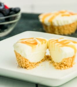 Mini No Bake Cheesecake.
