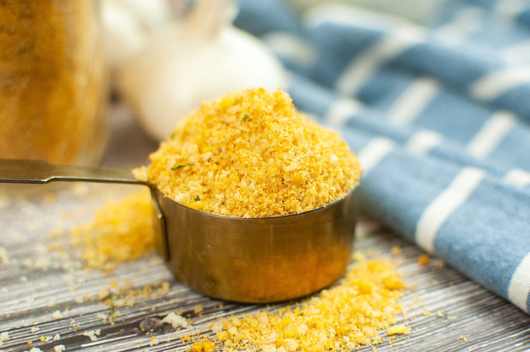 Copycat Shake and Bake in measuring cup.