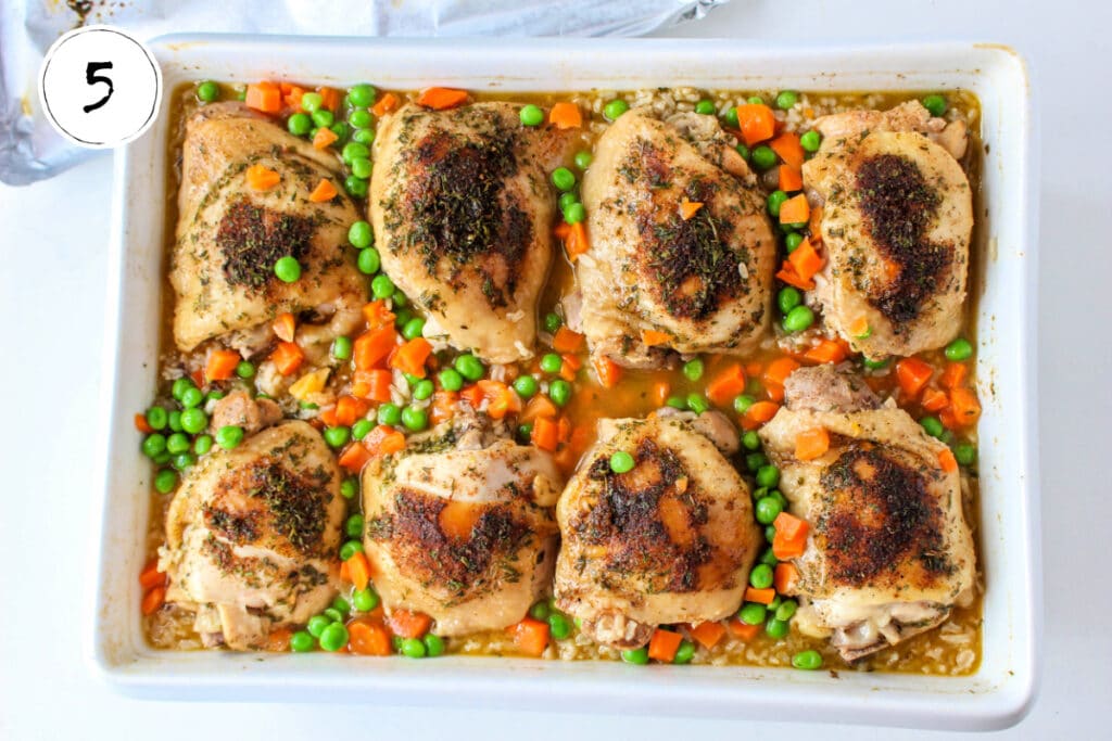 Chicken and Brown Rice Casserole - Thrifty Jinxy
