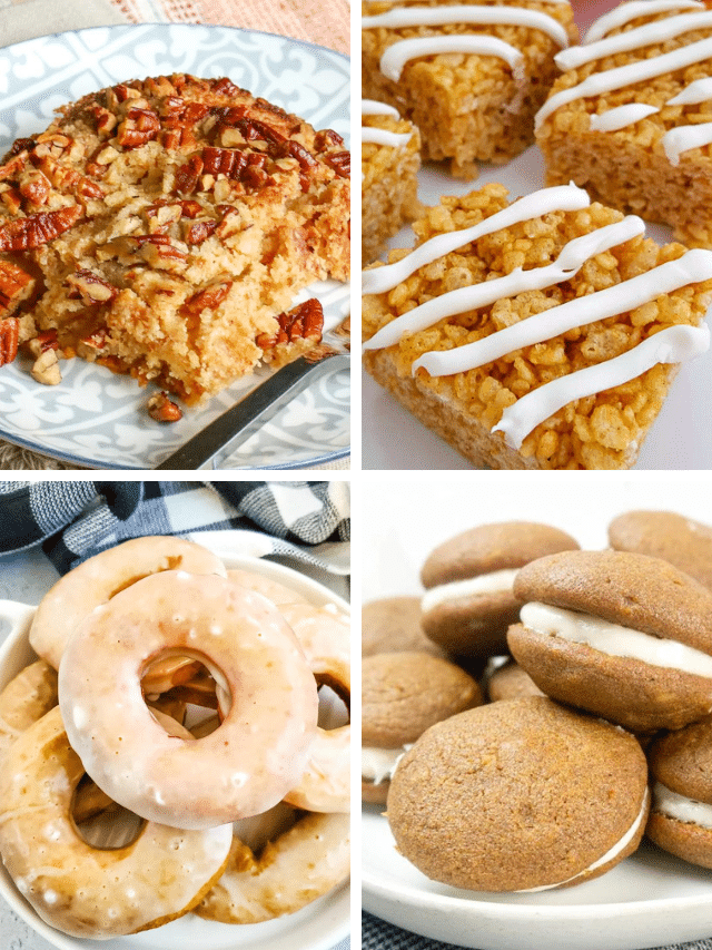The BEST Pumpkin Dessert Recipes - Desserts, Breakfast and More