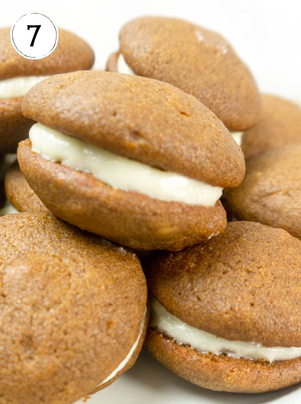 Finished Pumpkin Whoopie Pies.