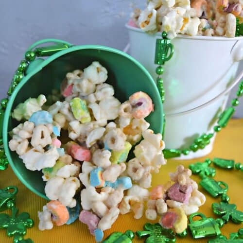 Lucky Charms Popcorn Mix.