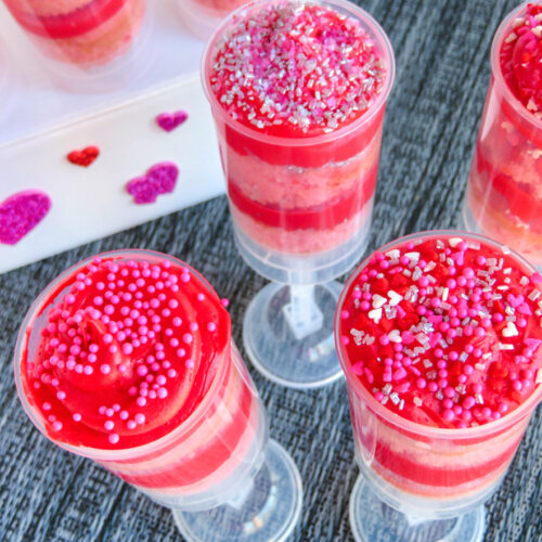 Strawberry Shortcake Push Pops with Lemon Whipping Cream – Miss Information