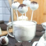 Copycat Starbucks Cookies and Cream Cake Pops.
