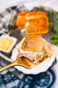Ham and Swiss Sliders.