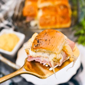 Ham and Swiss Sliders.