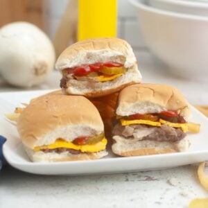 Copycat White Castle Sliders.
