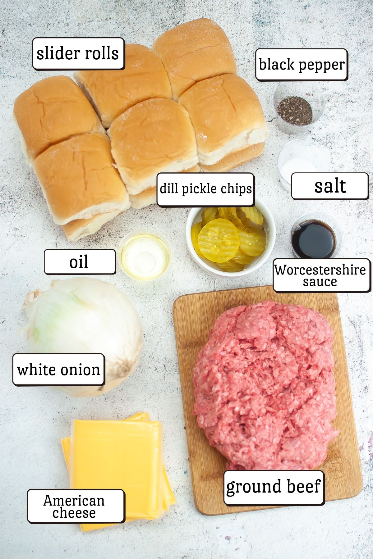 Copycat White Castle Sliders Ingredients