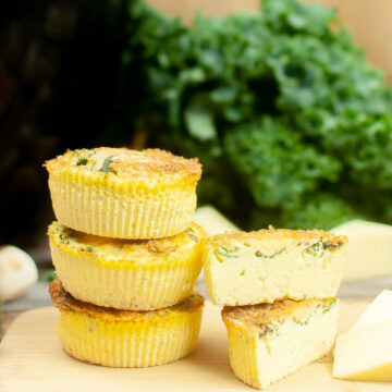Kale and Mushroom Egg Bite recipe image