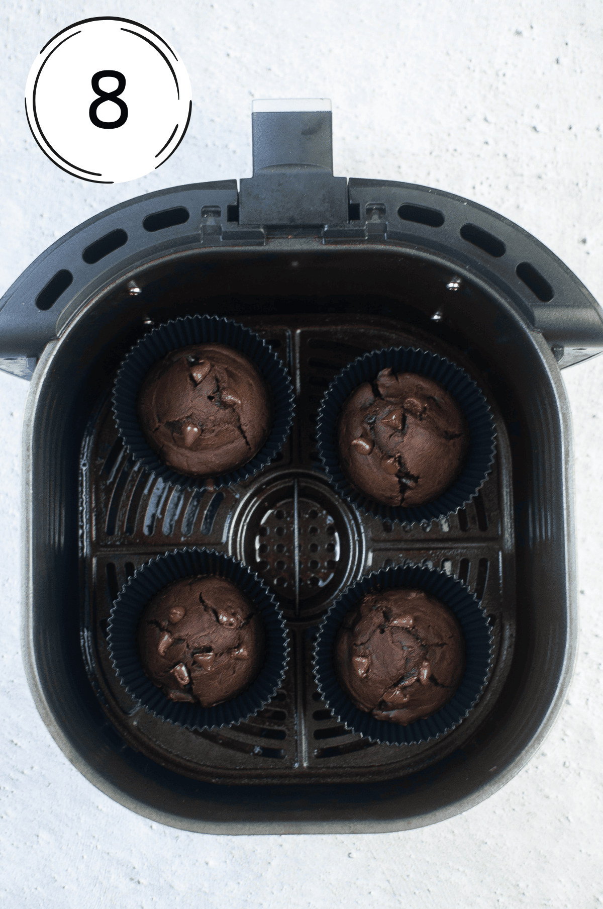 final look on muffins