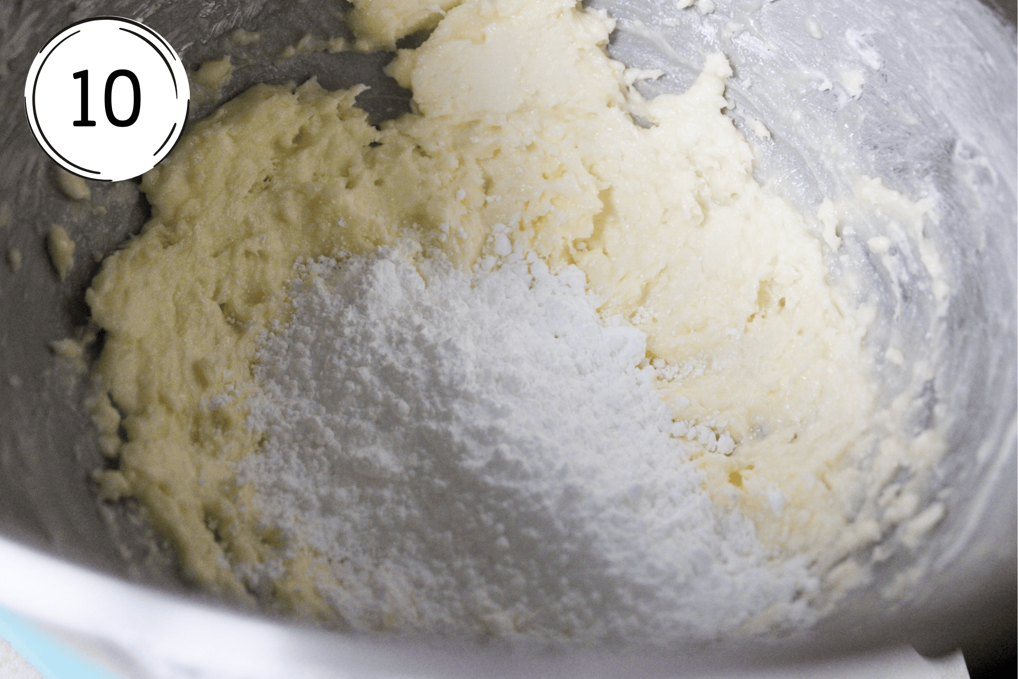 step 10 in the process of making Pumpkin Cupcakes with Brown Butter Frosting Recipe