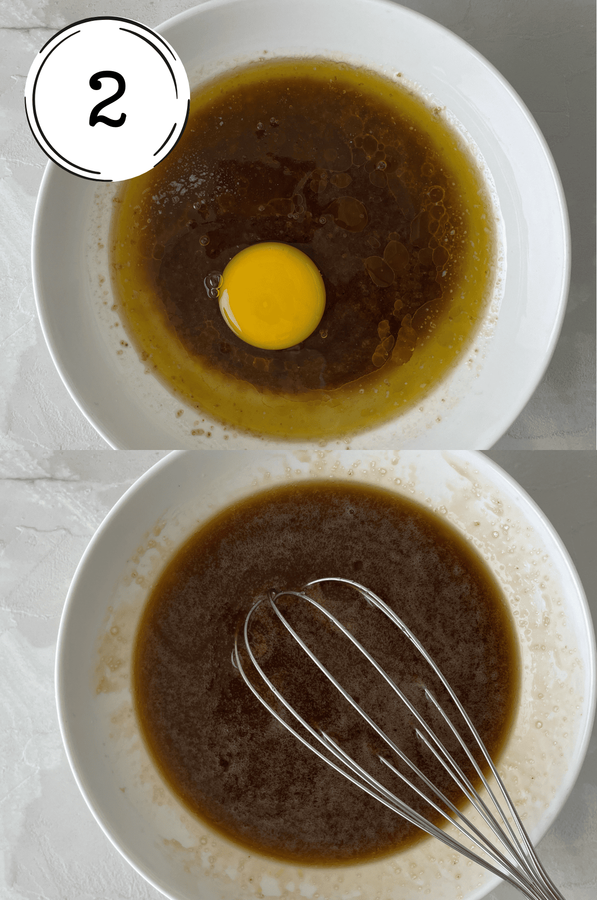 biscoff brownies step 2 process