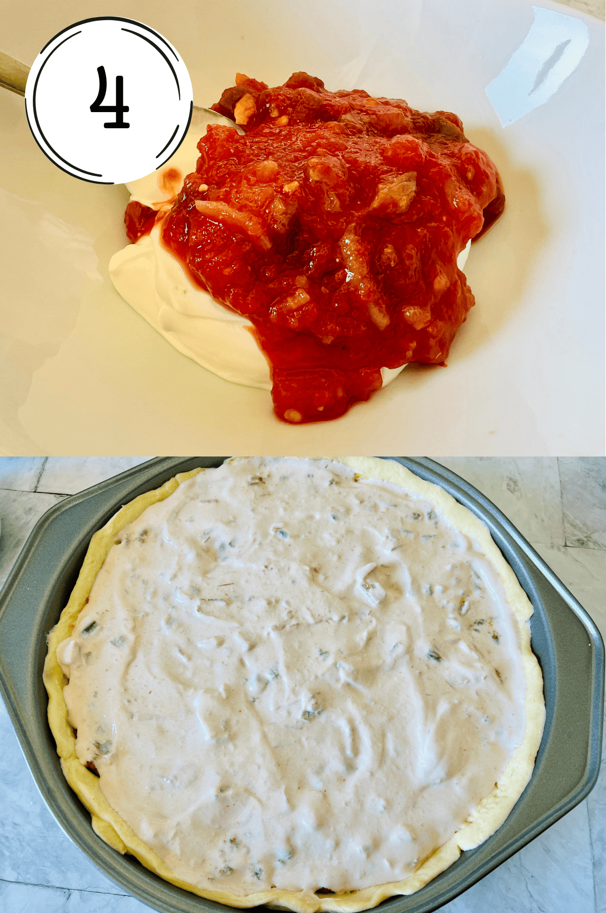 step 4 in the process photo