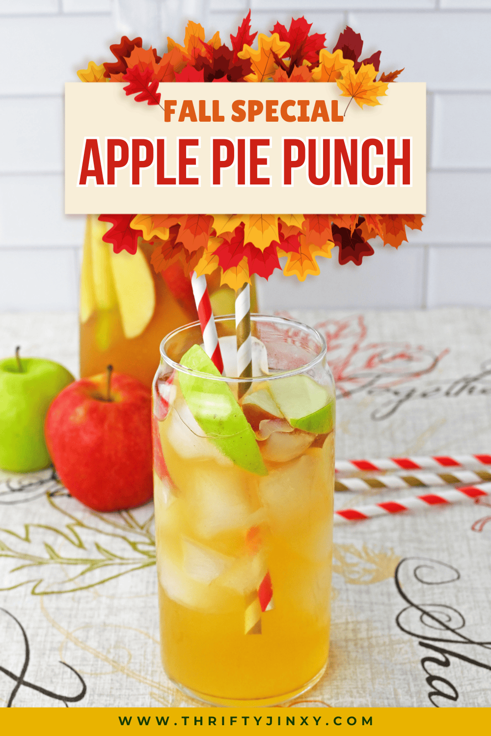 Apple Pie Punch Recipe - Thrifty Jinxy