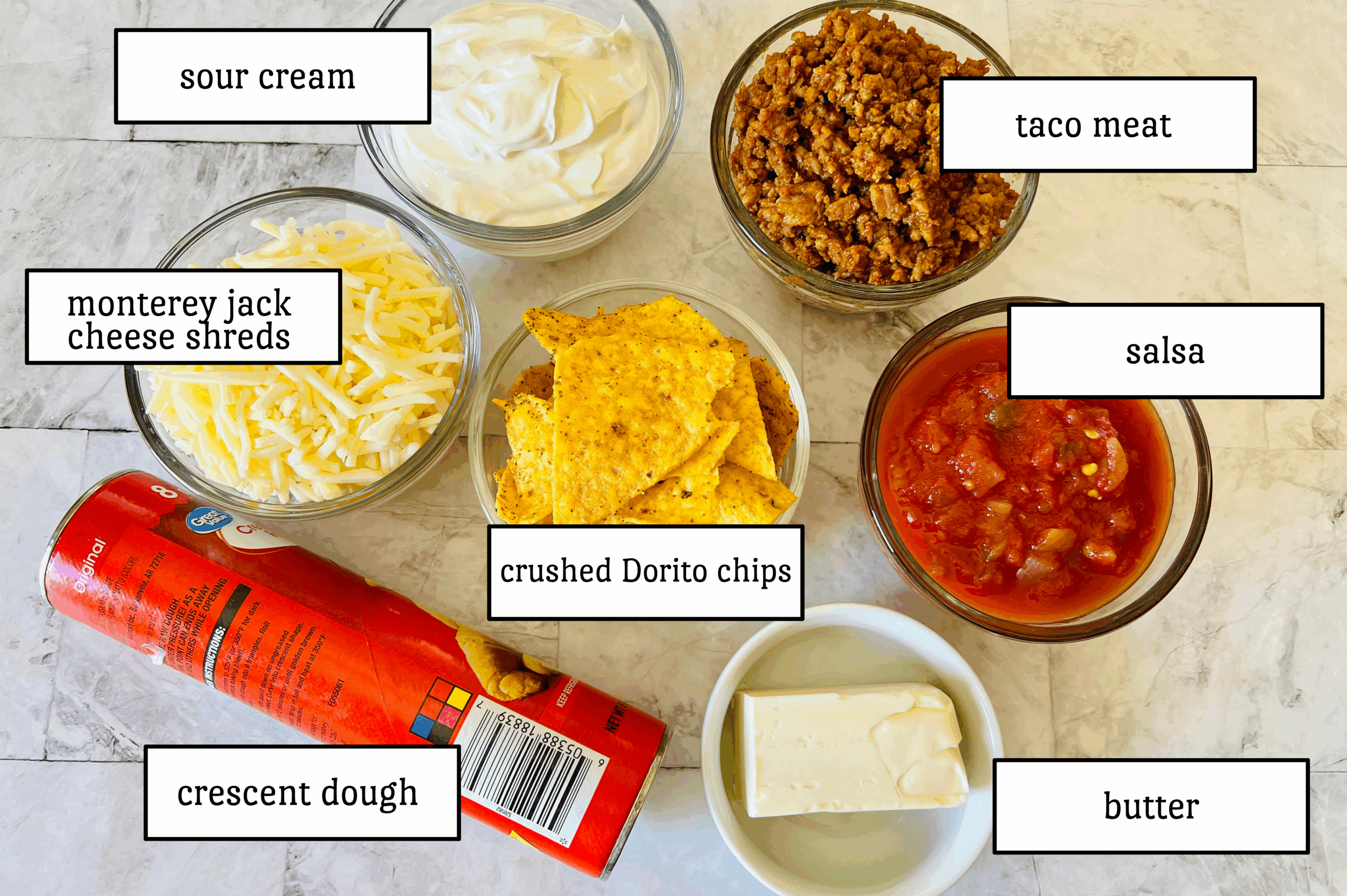 Dorito Pie ingredients list