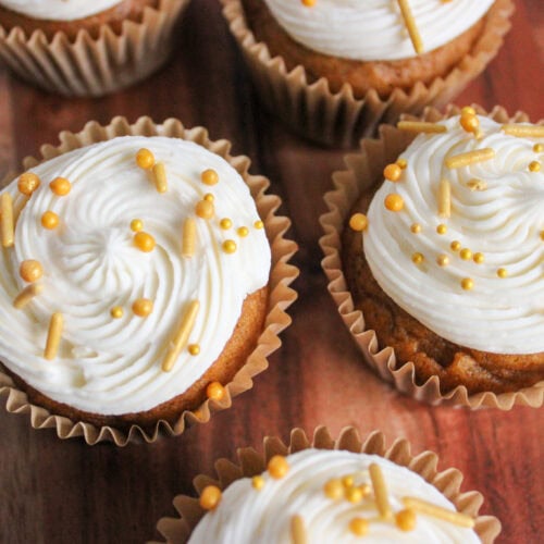 Pumpkin Cupcakes with Brown recipe