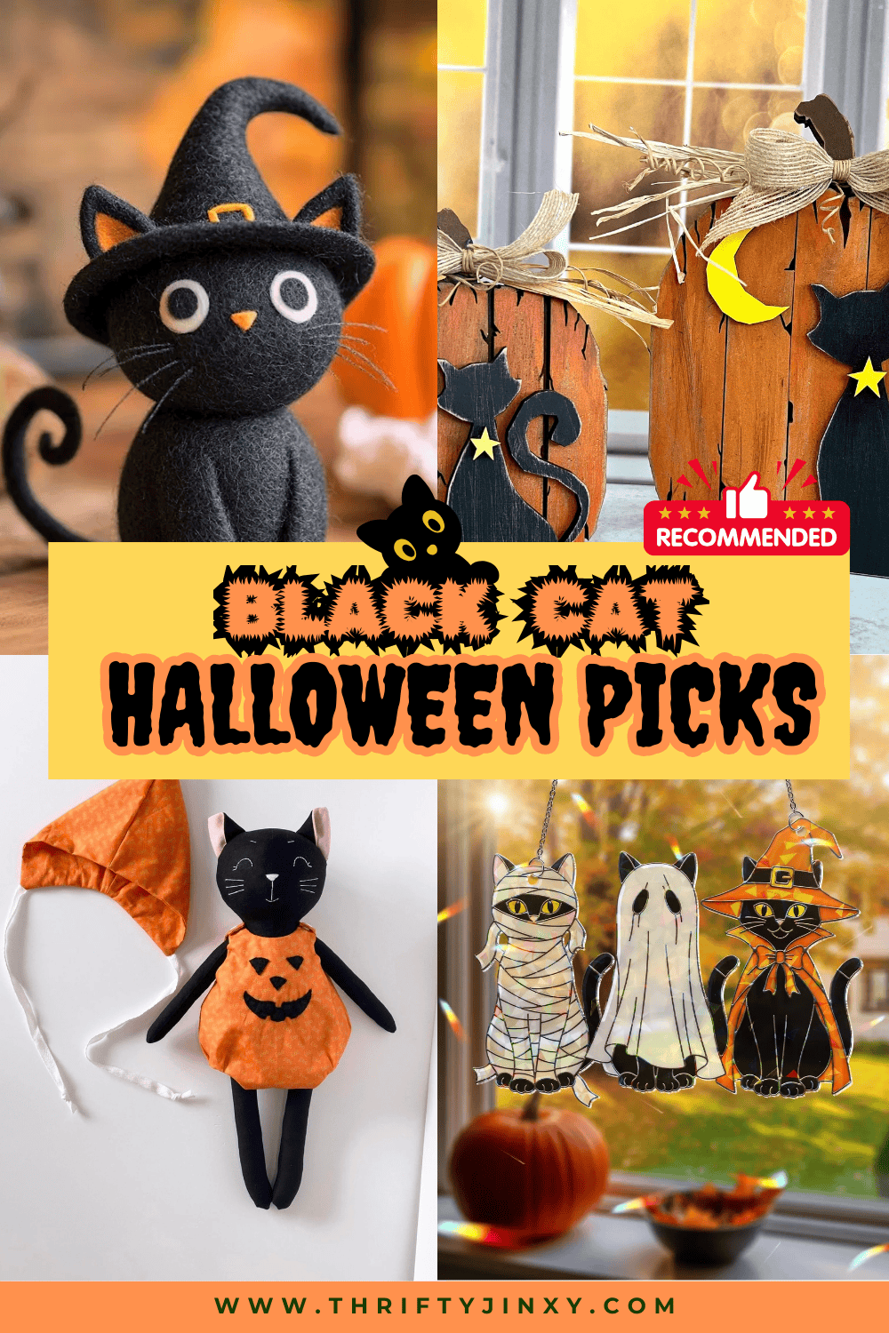 The Best Black Cat Halloween Picks - Thrifty Jinxy