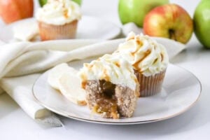 horizontal apple Pie Cupcakes image