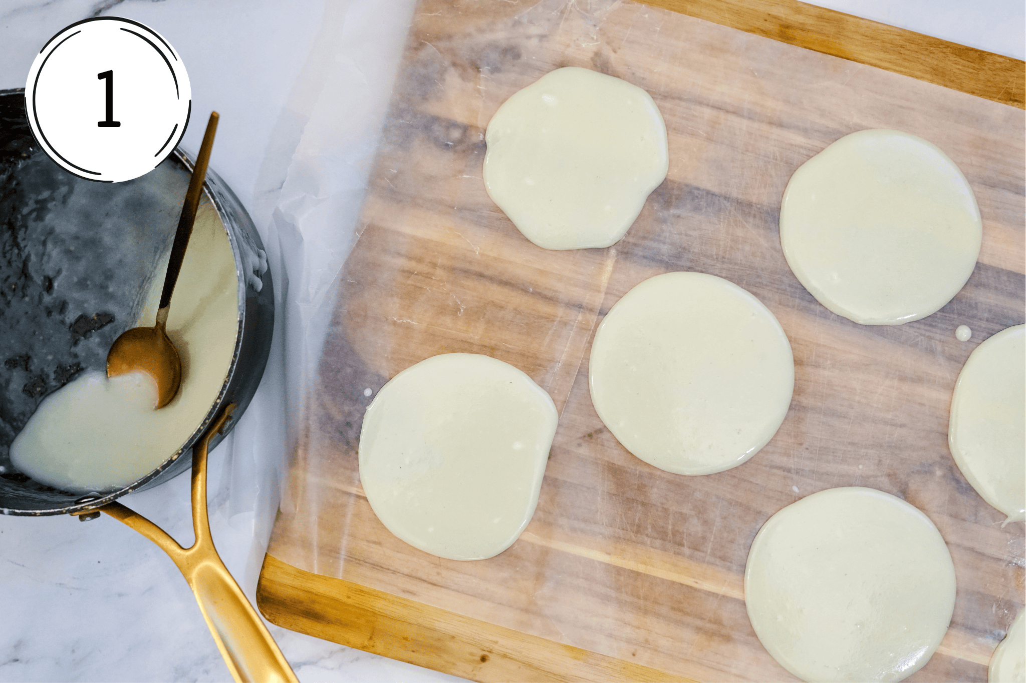 process photo snowman bark recipe