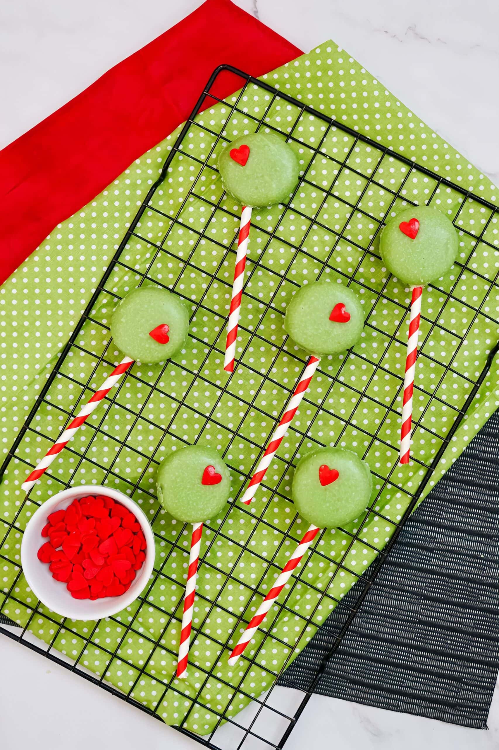 finished recipe outcome on a tray