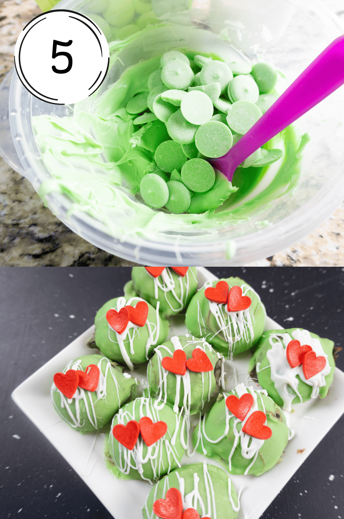 finished Grinch Truffles product