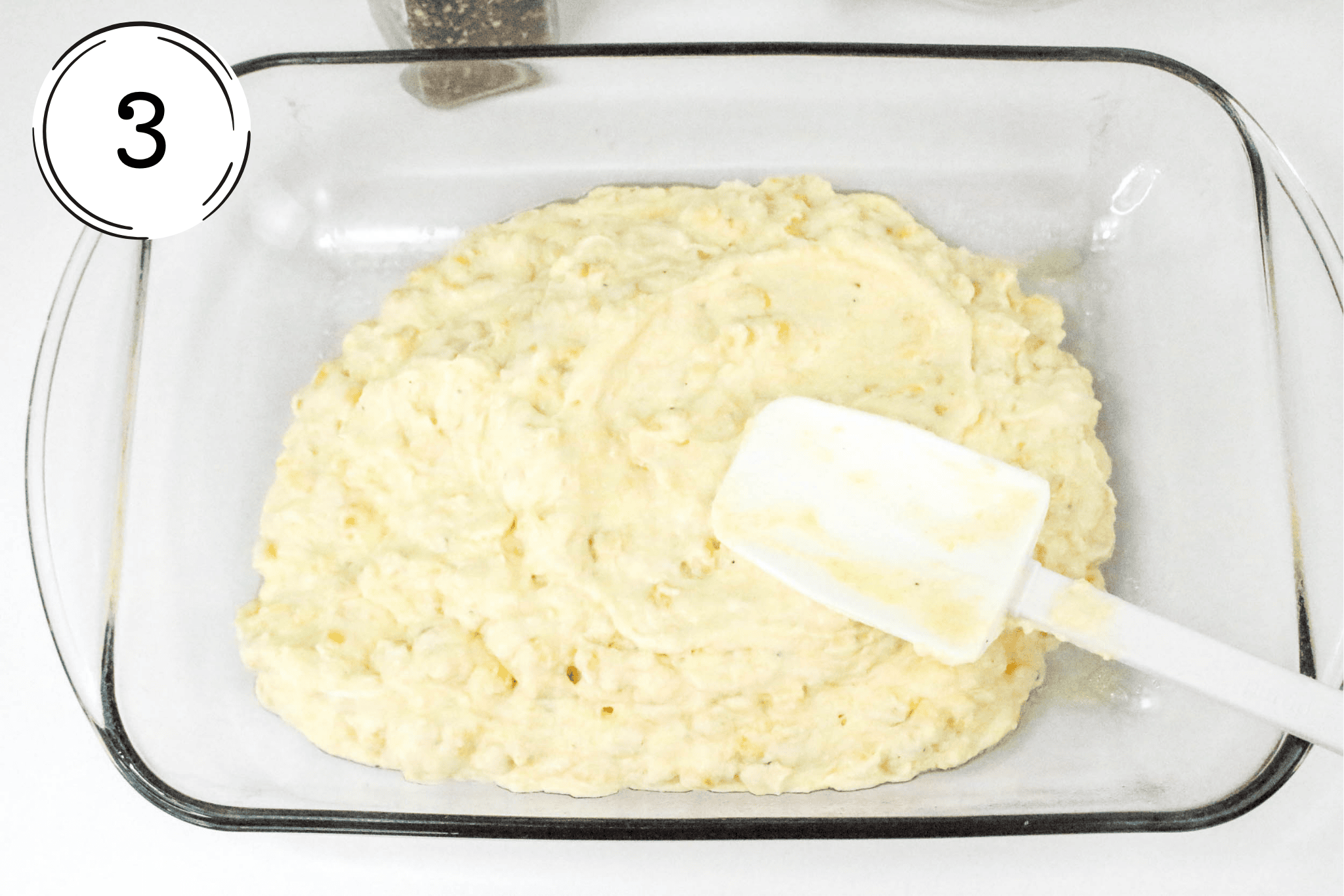 spreading out in container